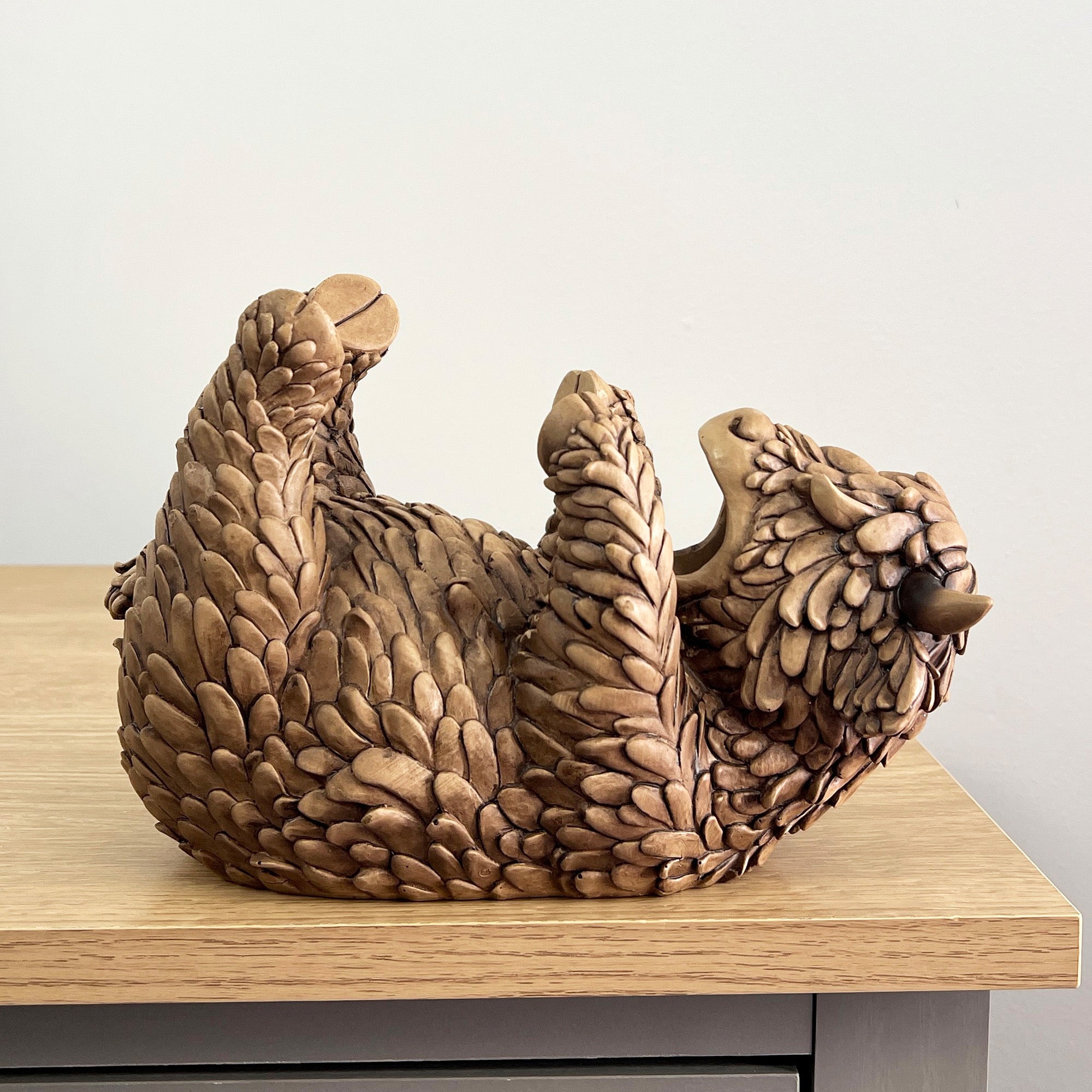 Highland Cow Single Wine Bottle Holder - Resin