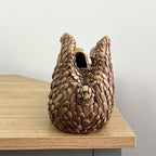 Highland Cow Single Wine Bottle Holder - Resin