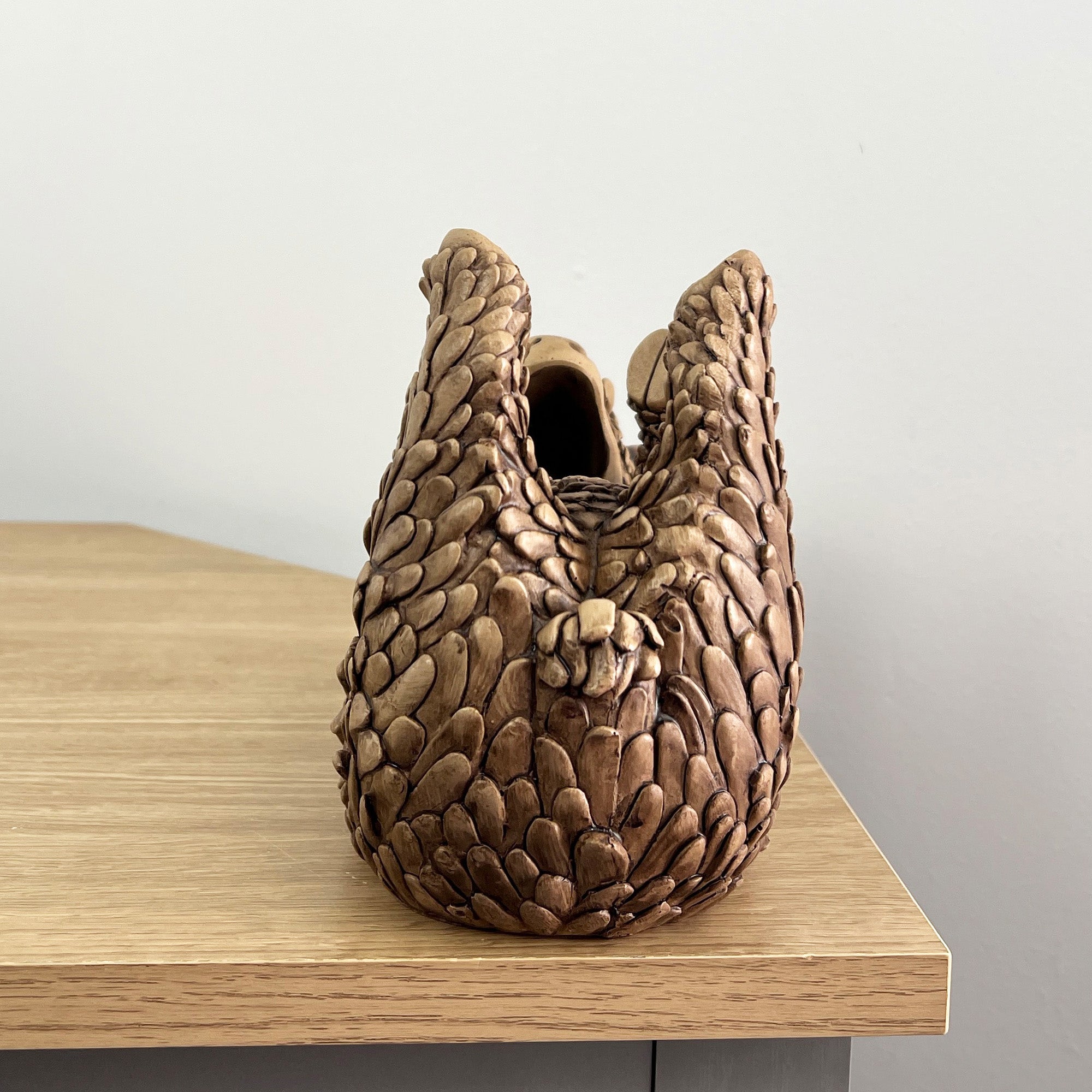 Highland Cow Single Wine Bottle Holder - Resin