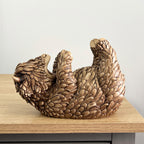 Highland Cow Single Wine Bottle Holder - Resin