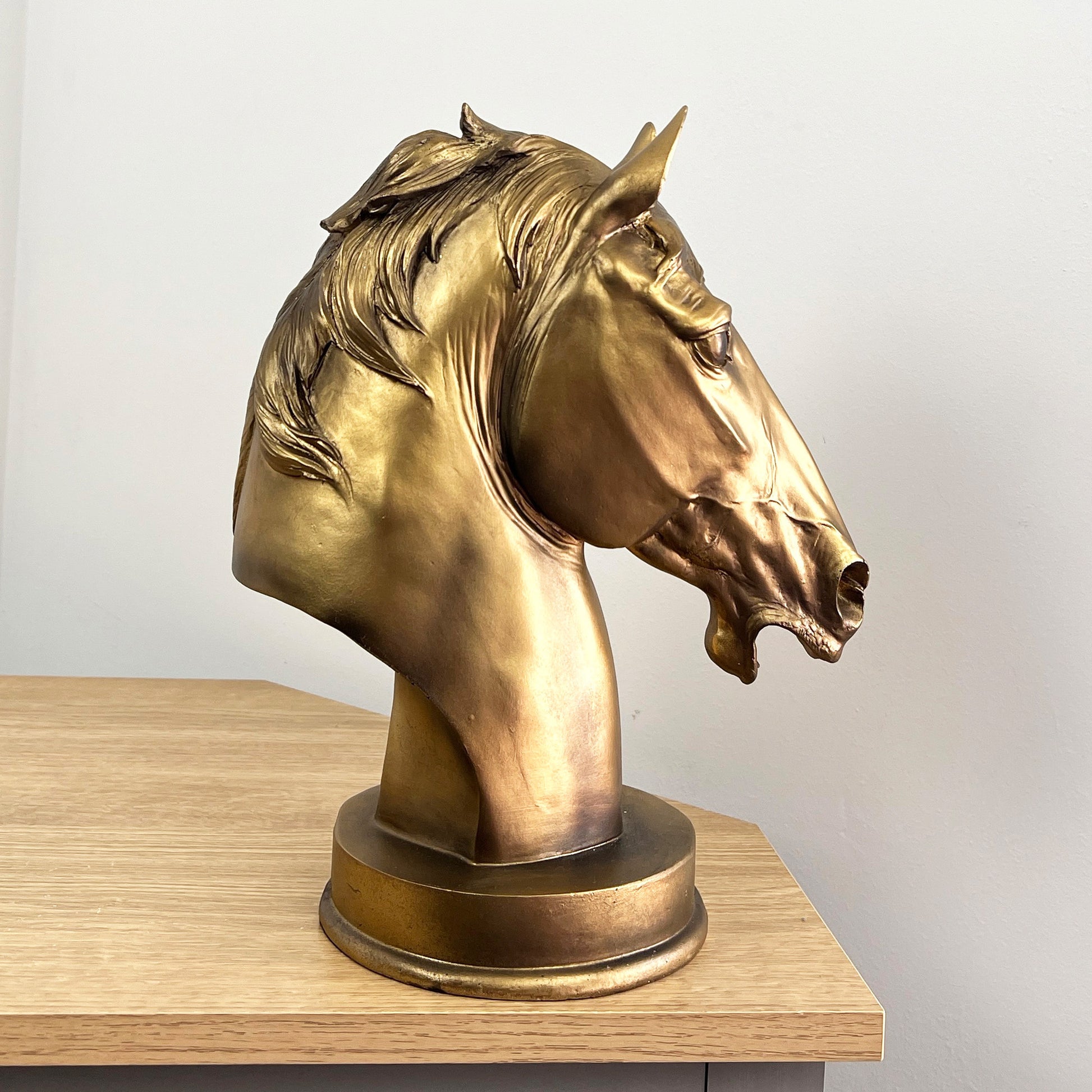 33cm Large Horse Head / Bust Ornament - Resin