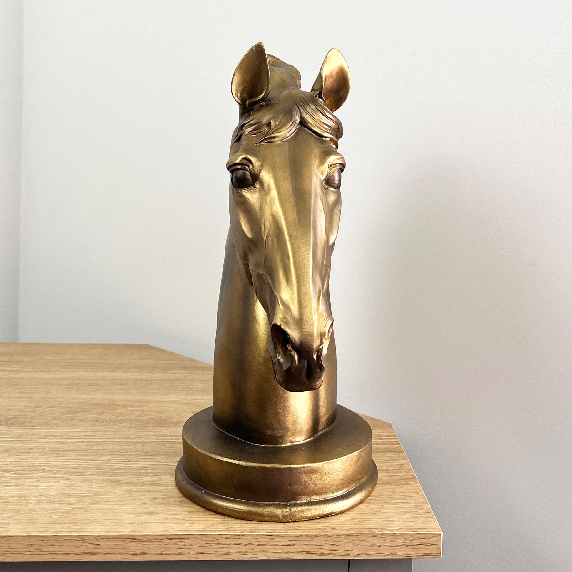 33cm Large Horse Head / Bust Ornament - Resin