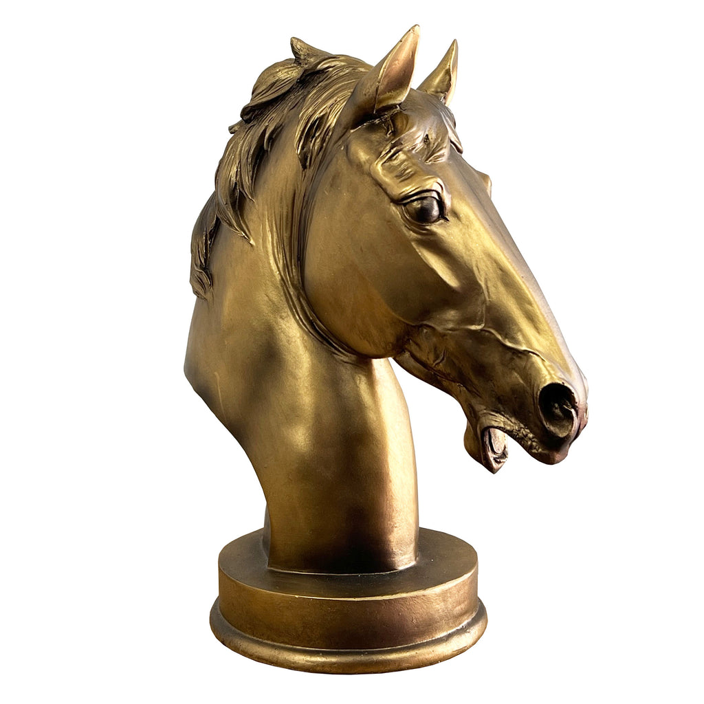 33cm Large Horse Head / Bust Ornament - Resin