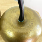 32cm Large Metal Cherry Fruit Ornament – Gold
