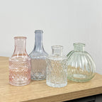 Set of 4 Vintage Style Bud Vases