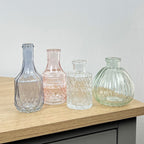 Set of 4 Vintage Style Bud Vases