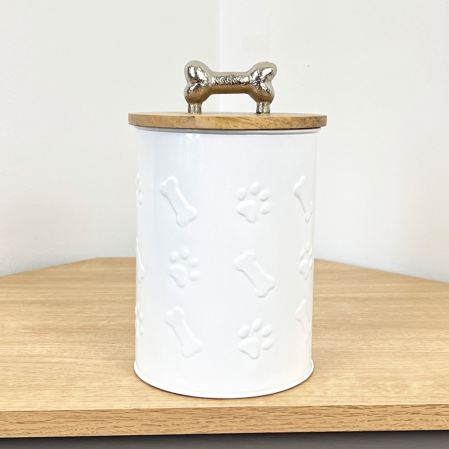 2 Litre Dog Treat Tin Storage Jar