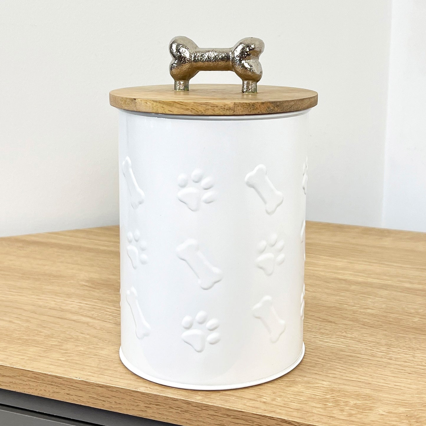 2 Litre Dog Treat Tin Storage Jar