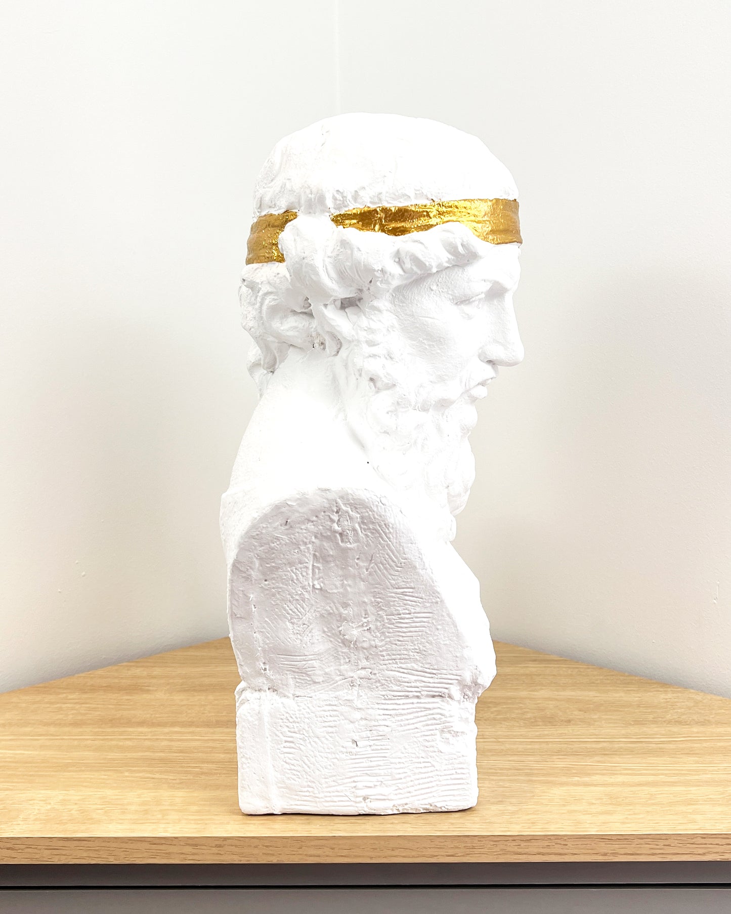 46cm Large Greek God Bust – Resin