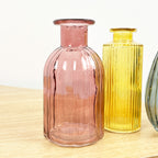3 Piece Glass Bud Vase Set - Eclectic Mix