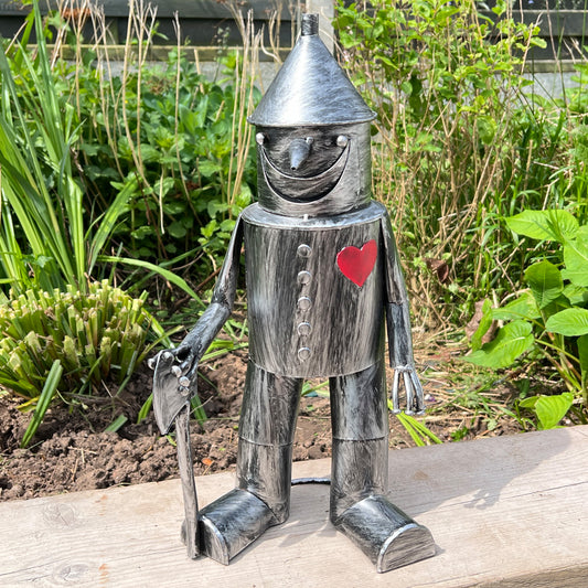 41cm Tall Metal Tin Man Ornament