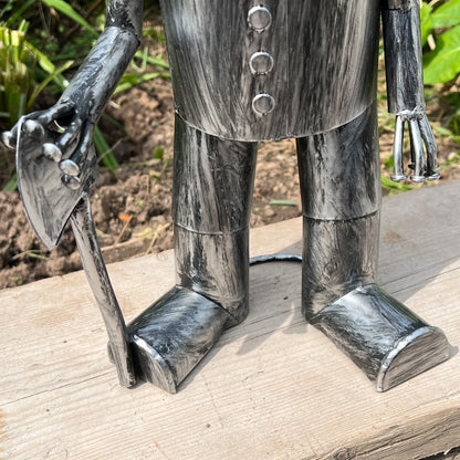 41cm Tall Metal Tin Man Ornament