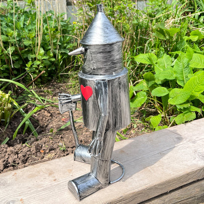 41cm Tall Metal Tin Man Ornament