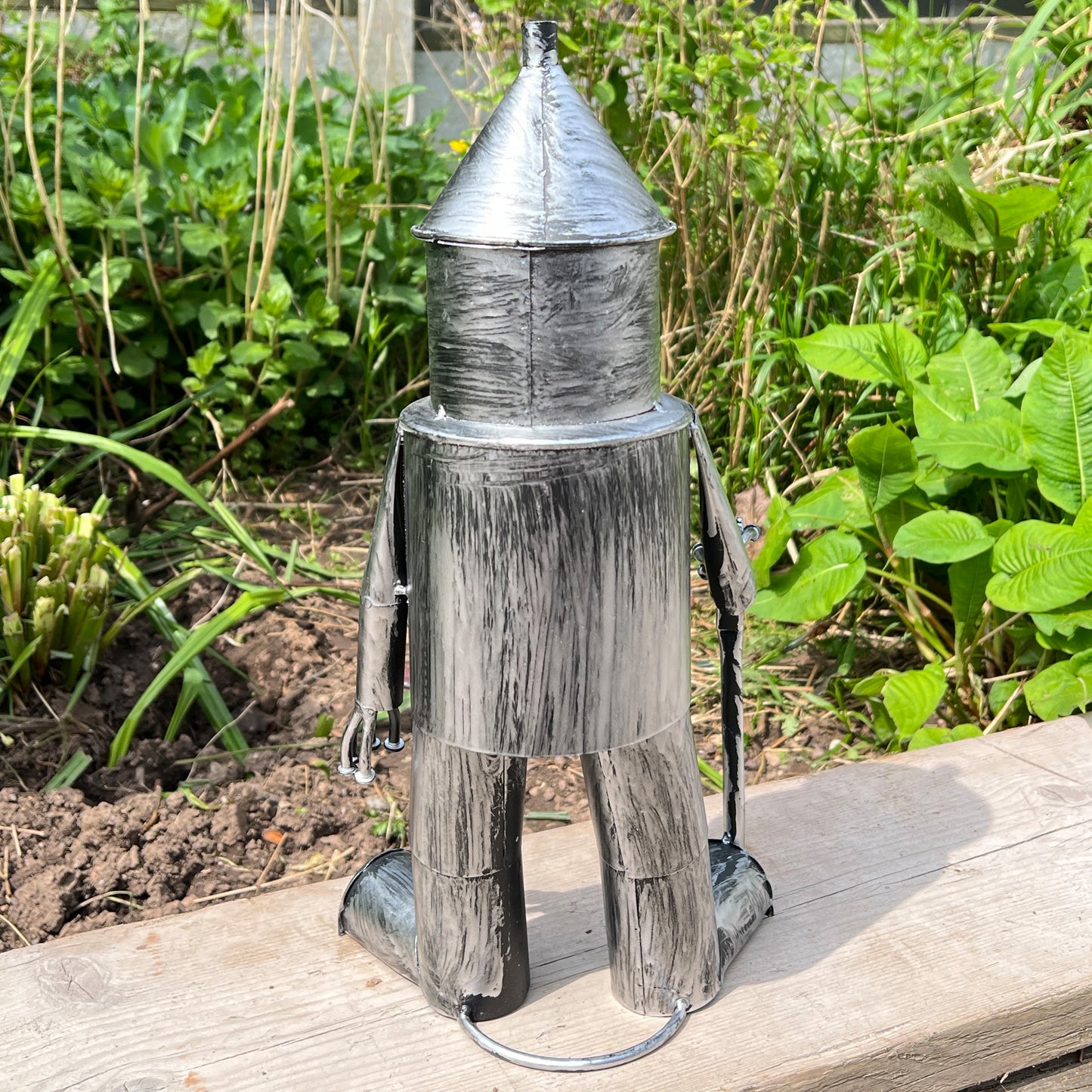 41cm Tall Metal Tin Man Ornament