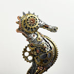 Steampunk Seahorse Ornament - Resin