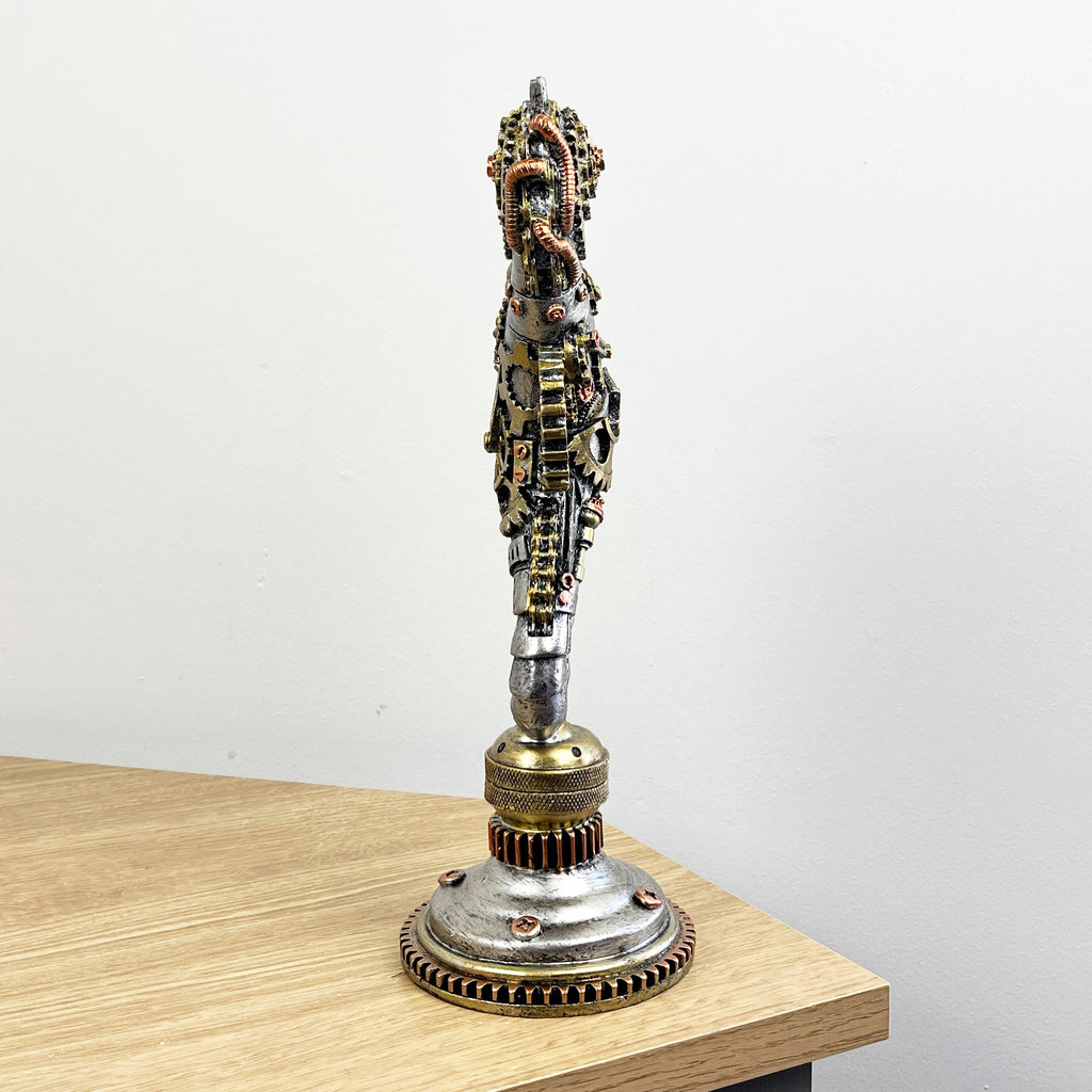 Steampunk Seahorse Ornament - Resin