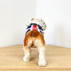30cm Union Jack Standing British Bulldog Ornament