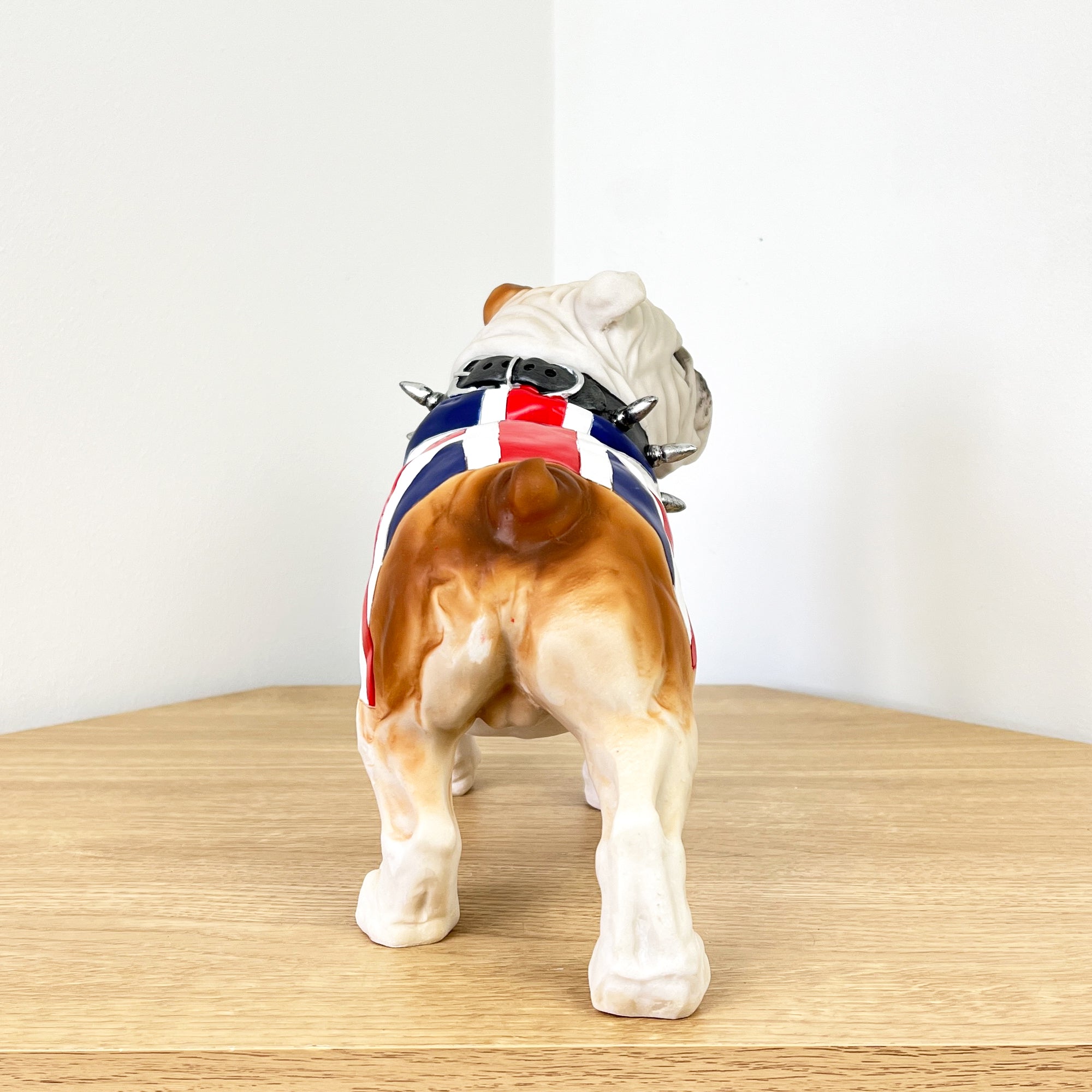 30cm Union Jack Standing British Bulldog Ornament