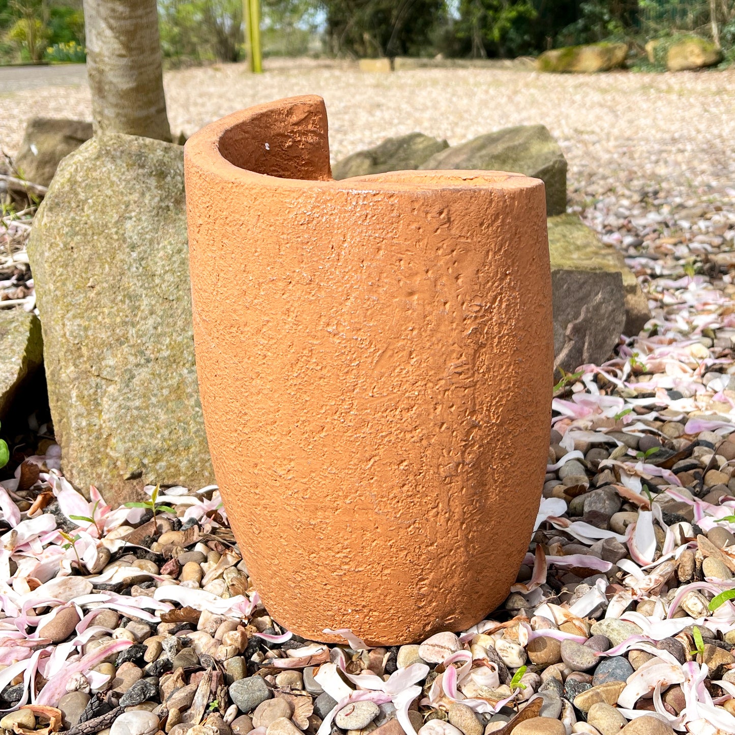 30cm Abstract Face Plant Pot