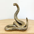 Snake Ornament Figurine – Gold