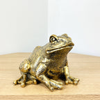 Frog Ornament – Gold