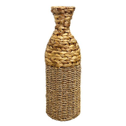 45.5cm Large Woven Seagrass Floor Standing Vase