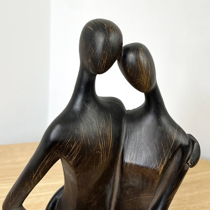 Large Abstract Romantic Couple Sculpture