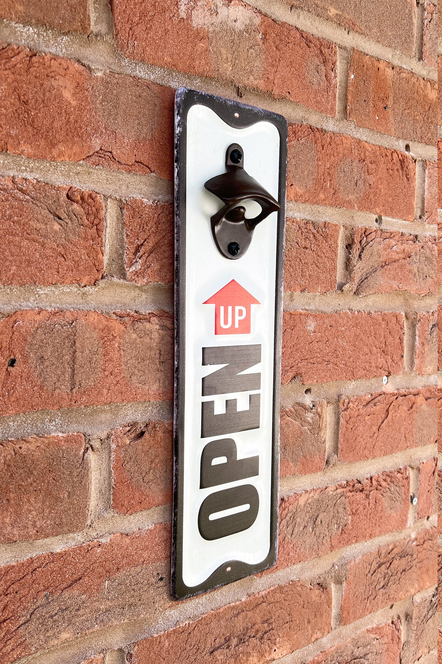 ‘Open Up’ Wall Mounted Bottle Opener