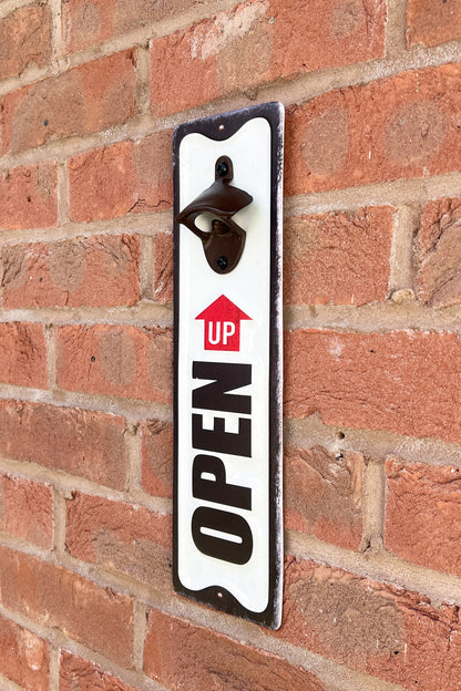 ‘Open Up’ Wall Mounted Bottle Opener