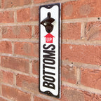 ‘Bottoms Up’ Wall Mounted Bottle Opener