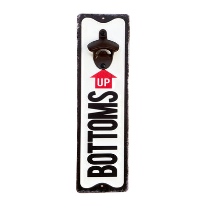 ‘Bottoms Up’ Wall Mounted Bottle Opener