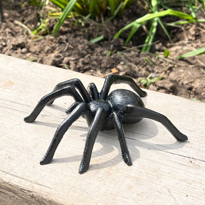 Cast Iron Spider Garden Ornament