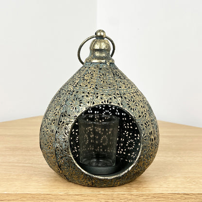 19cm Moroccan Style Tea Light Candle Holder