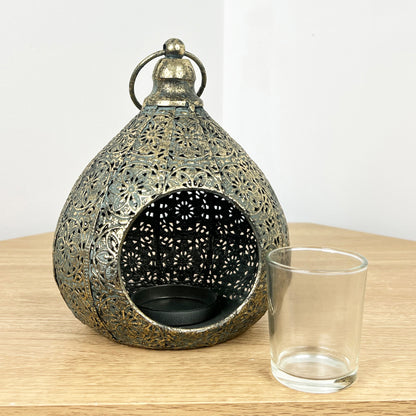 19cm Moroccan Style Tea Light Candle Holder