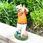 Squirrel Playing Golf Ornament