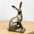 21.5cm Sitting Hare Ornament - Resin