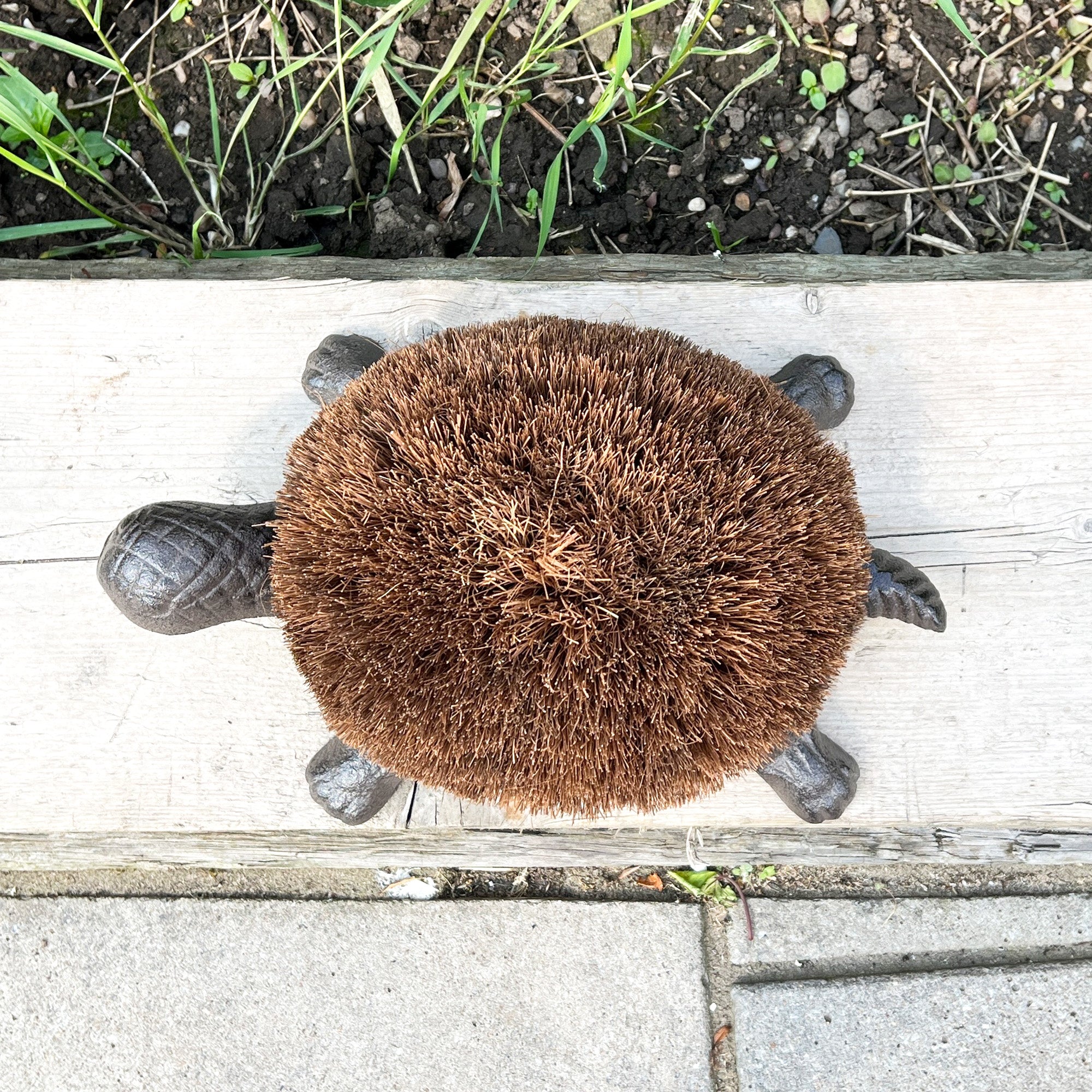 Tortoise Boot Scraper – Cast Iron