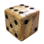 Wooden Dice Doorstop