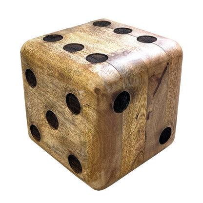 Wooden Dice Doorstop