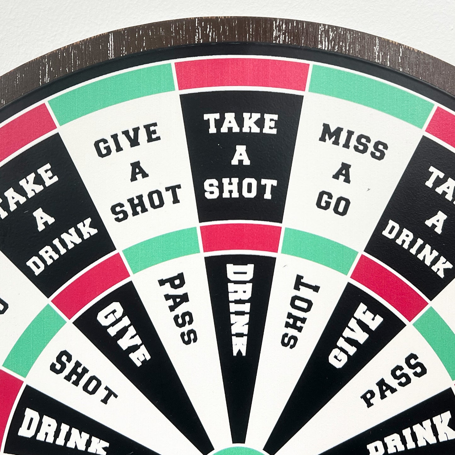 Dartboard Drinking Game Wall Mounted Bottle Opener