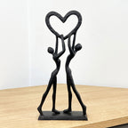 26.5cm Romantic Lovers Ornament - Metal