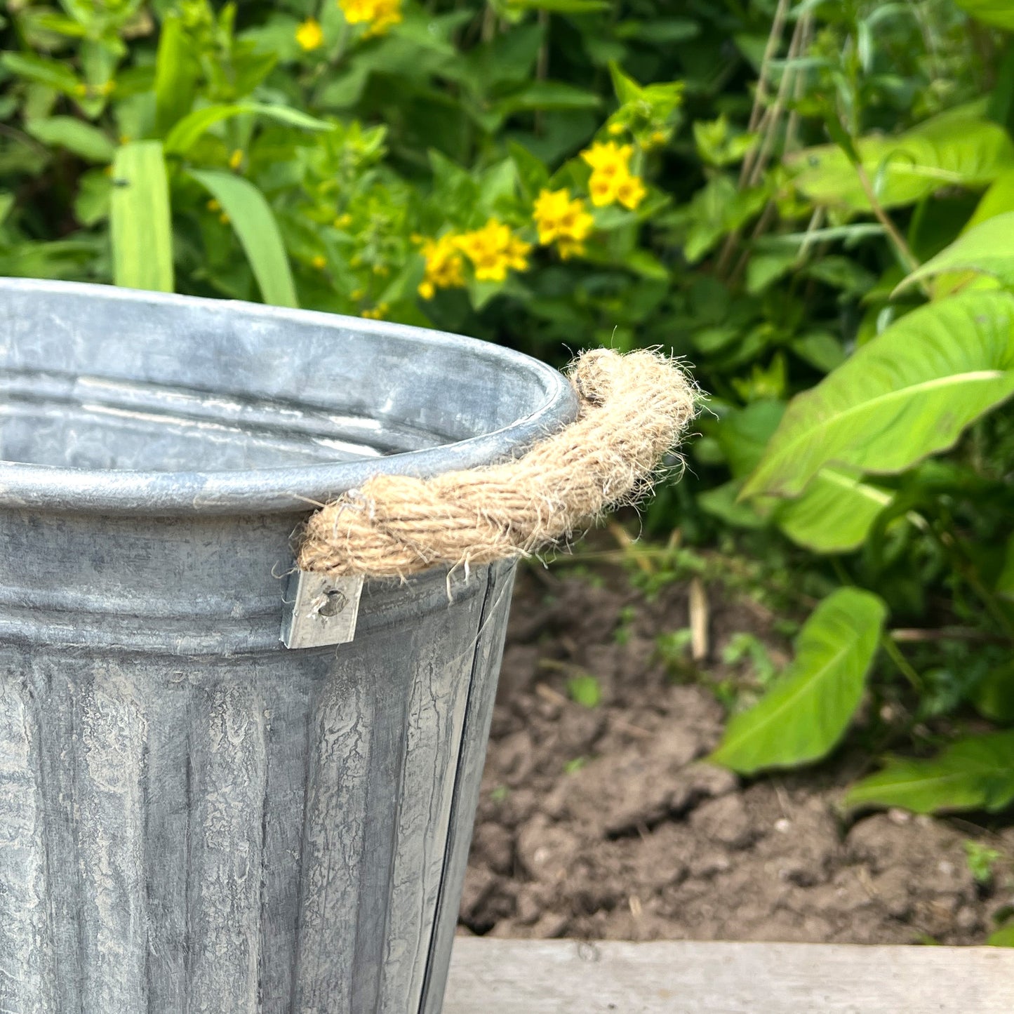 31cm Rustic Style Garden Planter – Oval