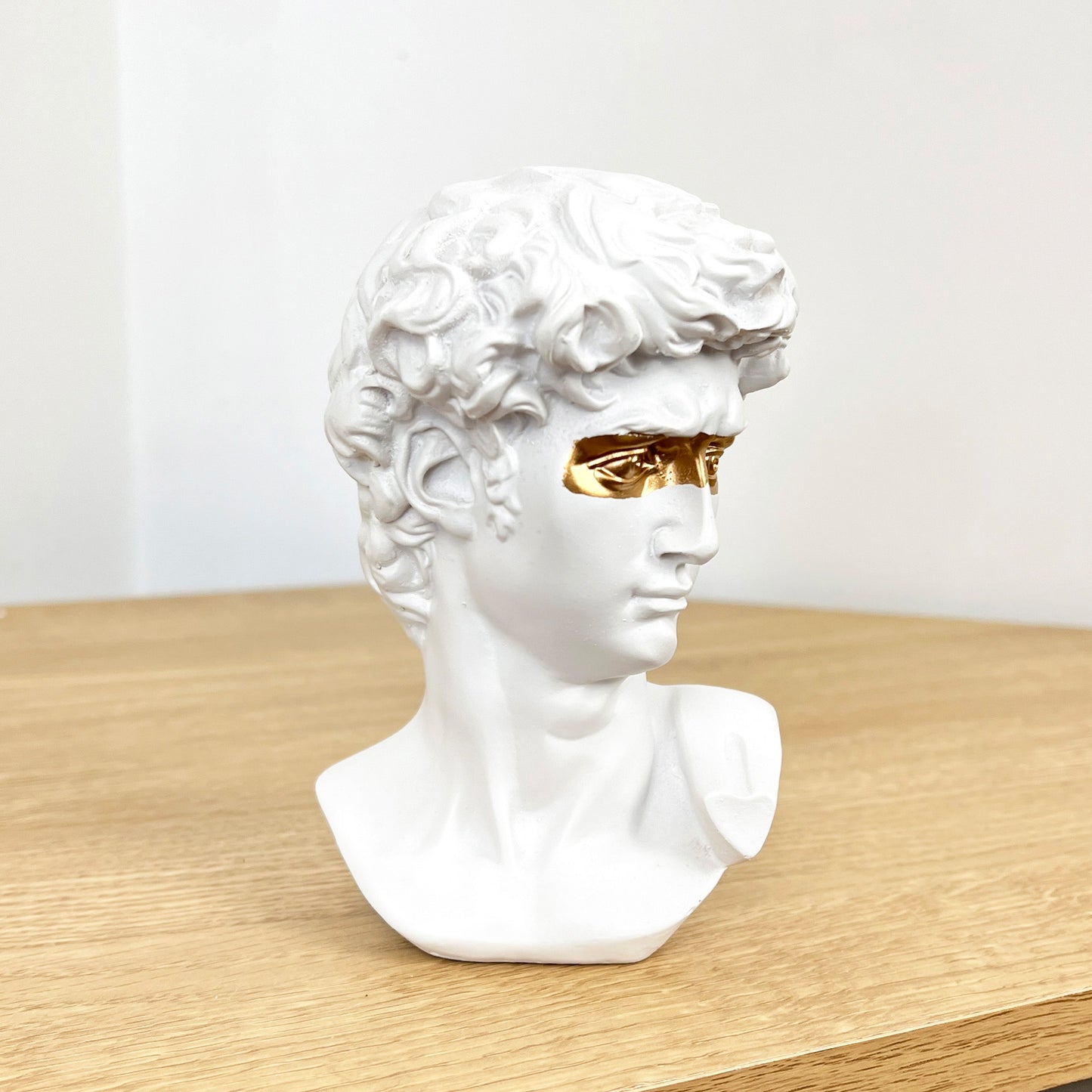 14cm Miniature Statue of David Bust – Resin