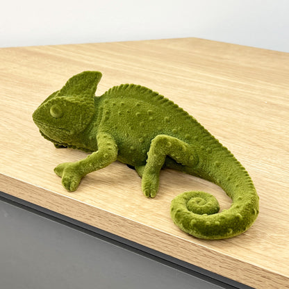 21cm Green Gecko / Lizard Ornament - Resin