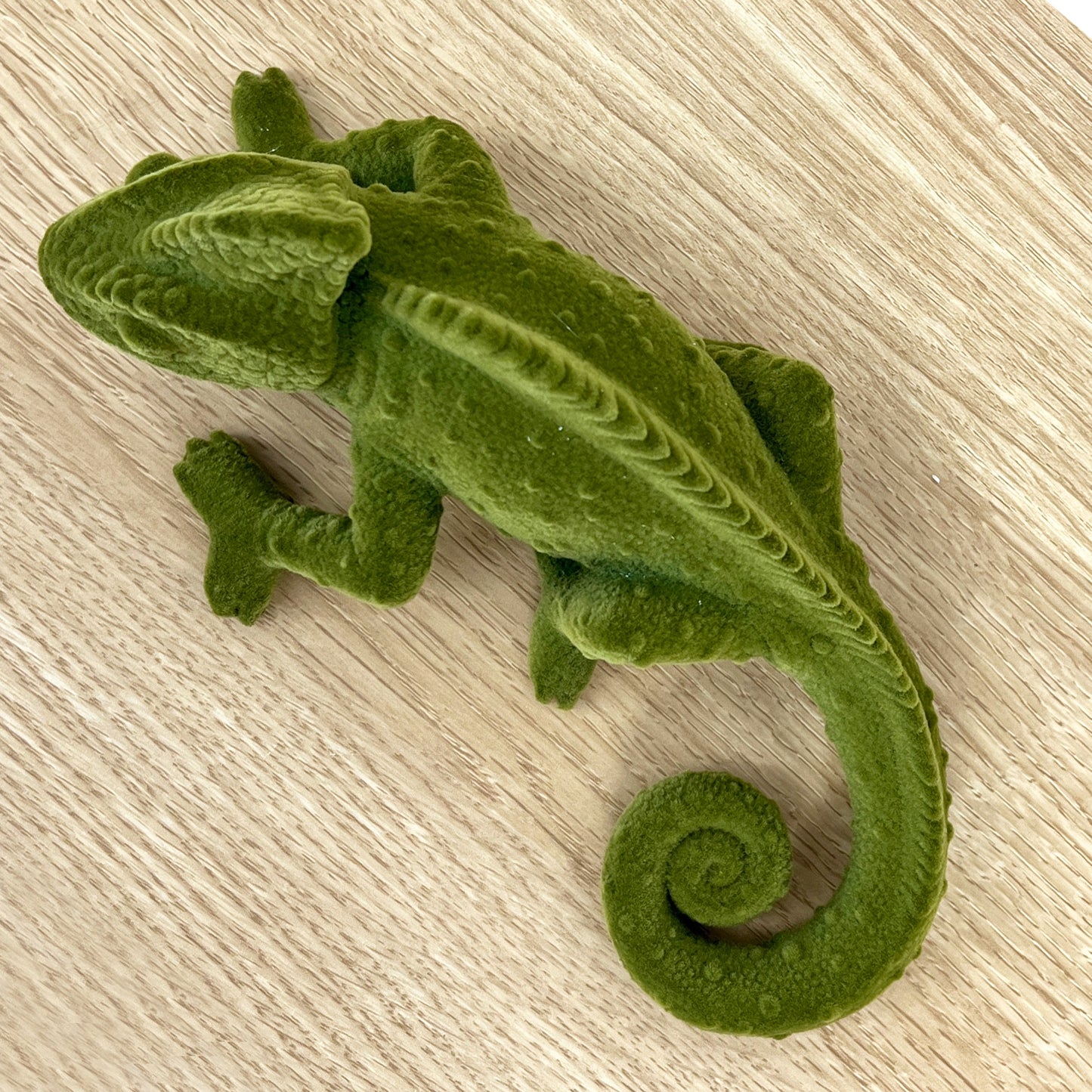 21cm Green Gecko / Lizard Ornament - Resin