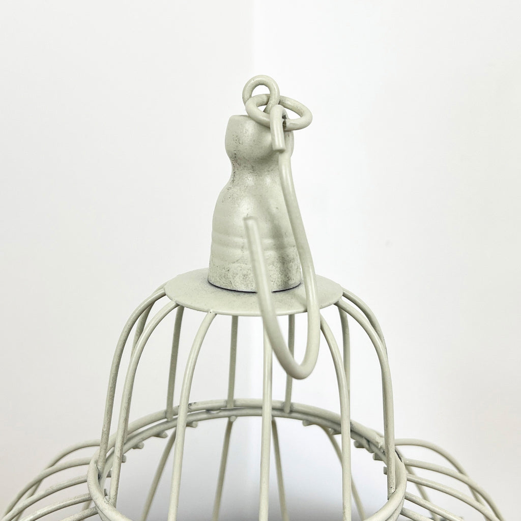 22cm x 28.5cm Decorative Bird Cage - Distressed