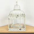 28cm x 47cm Decorative Bird Cage - Distressed