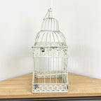28cm x 47cm Decorative Bird Cage - Distressed
