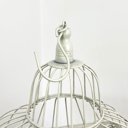 28cm x 47cm Decorative Bird Cage - Distressed