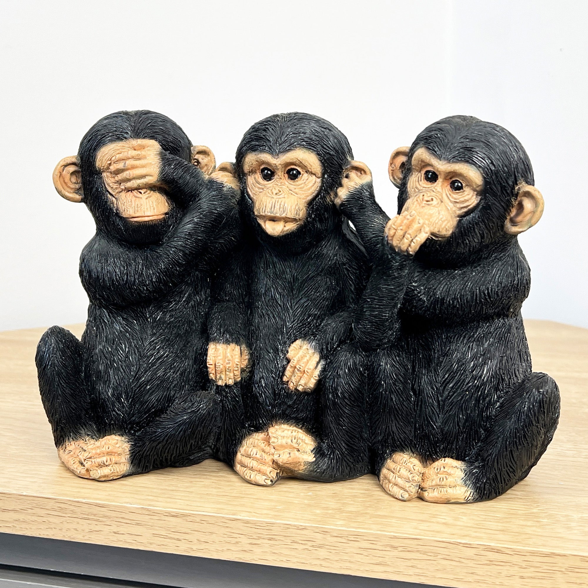 See Speak Hear No Evil Monkeys Ornament – Resin